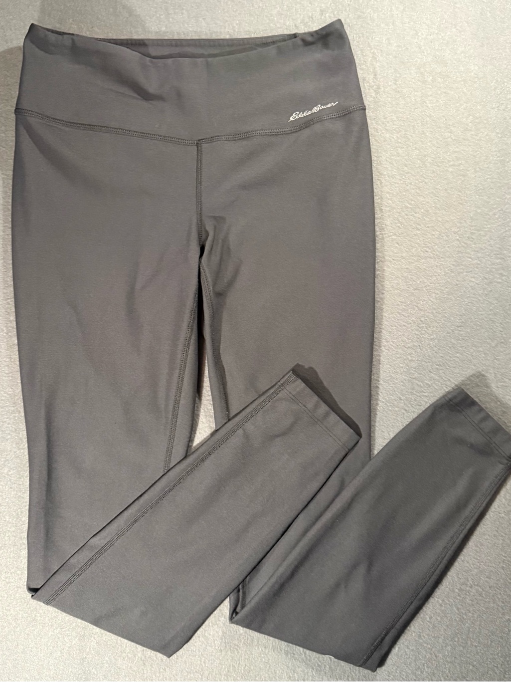 Eddie Bauer Solid Black Performance Leggings